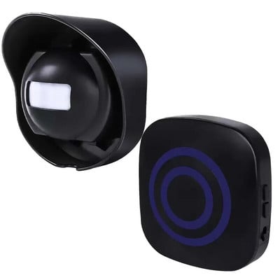 Bezvadu PIR durvju zvana veikala veikals Laipni lūdzam kustības sensora infrasarkano durvju zvana detektors indukcijas trauksmes durvju zvans ūdensnecaurlaidīgs durvju zvans