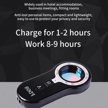 Ανιχνευτής υπερύθρων Anti Hotel Candid Hidden Camera Detectors Security Protector Ανιχνευτής σφαλμάτων Discreet Security Protection Gadget