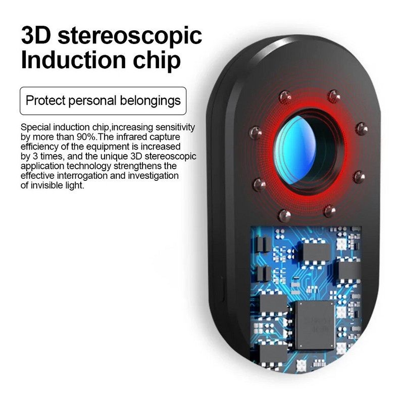 Infracrveni detektor Anti Hotel Candid Detektori skrivene kamere Sigurnosna zaštita Detektor grešaka Diskretna sigurnosna zaštita Gadget