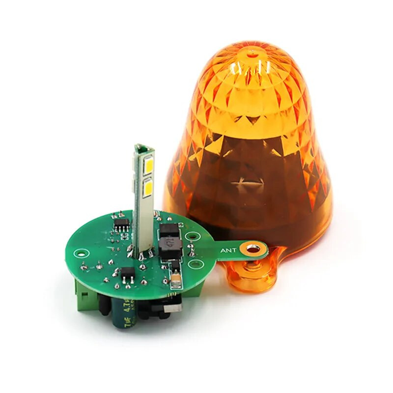 Univerzalna 12V 24V 220V vanjska LED signalna lampica za alarm Stroboskopsko bljeskajuće svjetlo Zidna montaža Svjetlo upozorenja za hitne slučajeve za otvarač vrata