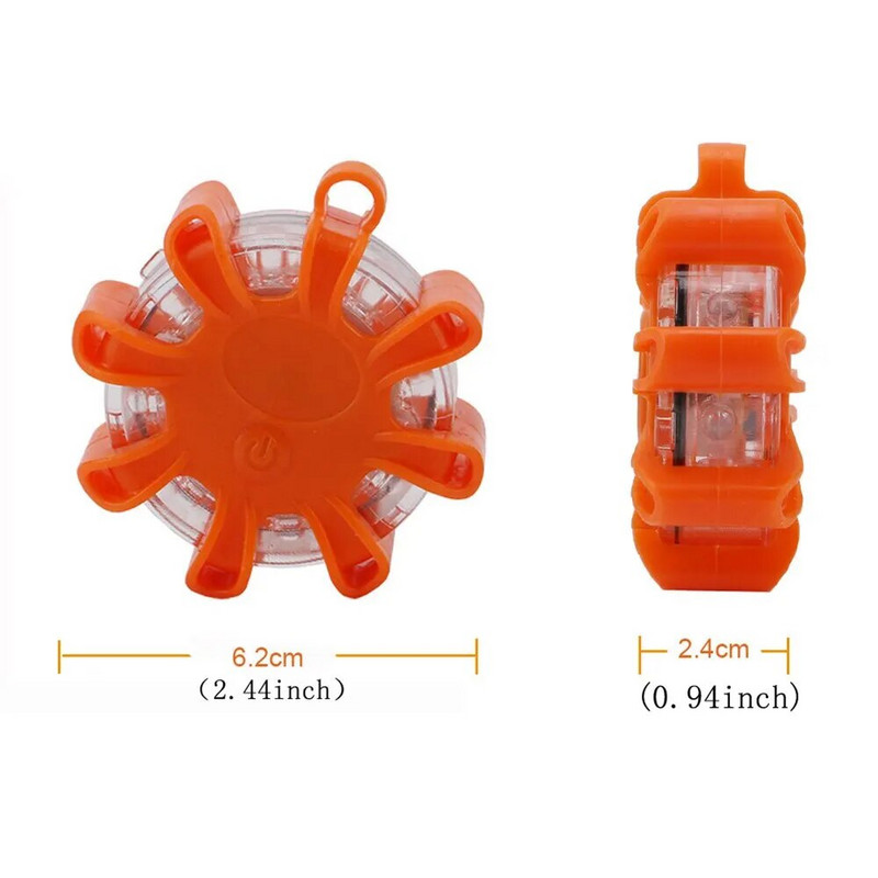 Matkavalgustid auto avariituled teetuled Hoiatus LED-öötuled abistamiseks auto märgutuli, magnetiline politsei maanteevalgusti