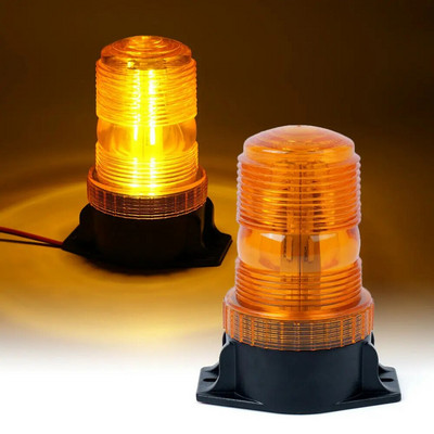 12 24V 48v 60 80v Ταράτσα 30 φωτεινό LED Φως Strobe Προειδοποιητικό φως έκτακτης ανάγκης για περονοφόρα πορτοκαλί μπλε κόκκινο