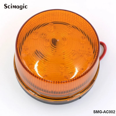 DC12V või 24V LED-värava vilkuv hoiatustuli tiibvärava avaja / tõkkesignaali vilkuv / garaažiuks