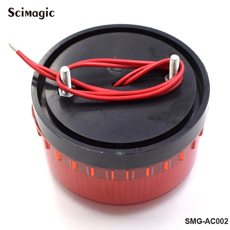 DC12V või 24V LED-värava vilkuv hoiatustuli tiibvärava avaja / tõkkesignaali vilkuv / garaažiuks