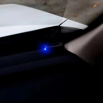 1-5 τεμάχια ηλιακής ενέργειας ψεύτικο αυτοκίνητο ασφαλείας Φως μπλε/κόκκινο φως προσομοιωμένο εικονικό συναγερμό που αναβοσβήνει Λάμπα απομίμησης Ασύρματο σήμα συναγερμού