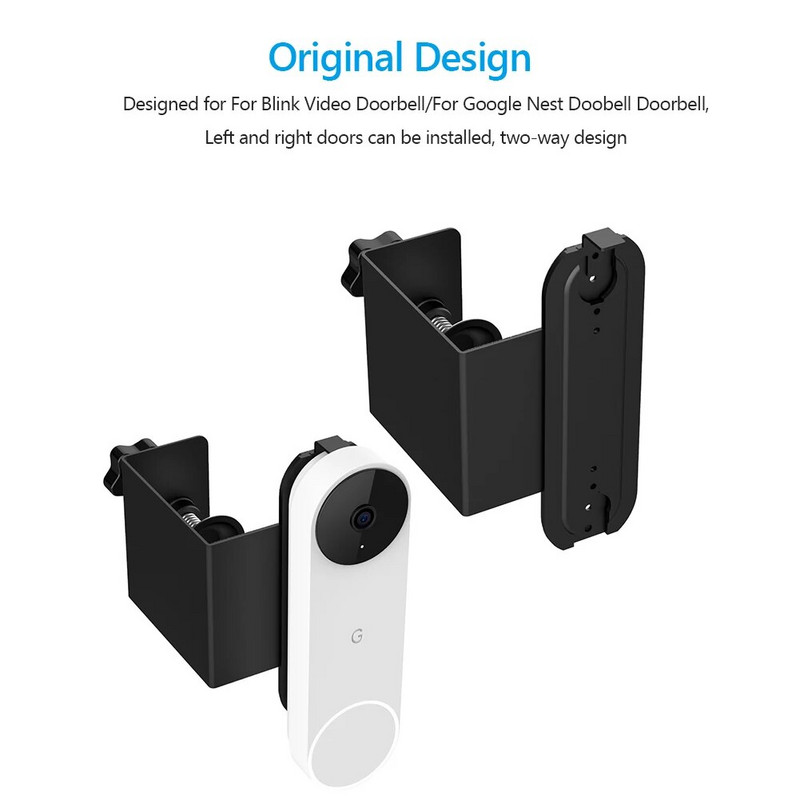 Βάση στήριξης κουδουνιού βίντεο χωρίς βάση στήριξης πόρτας για το Blink/Google Nest Doorbell