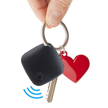 Преносим мини Bluetooth GPS тракер Кучета Домашни любимци Анти-изгубена аларма Безжична детска чанта Портфейл Ключодържател Търсачка Интелигентни тракери Локатор