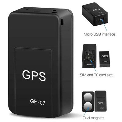 Нов GF07 магнитен GPS тракер Устройство за проследяване в реално време Магнитен GPS локатор Локатор за превозни средства Дропшиппинг