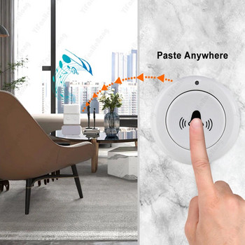 30 Musics Smart USB Door Bell Ισχυρό σήμα Χαμηλή κατανάλωση ενέργειας Έξυπνο ασύρματο κουδούνι πόρτας για έλεγχο φωτός, έξυπνο σπίτι