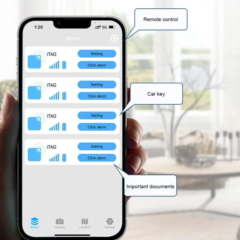 Mini elvesztést gátló eszköz riasztókereső Smart Tag vezeték nélküli Bluetooth-kompatibilis nyomkövető gyermektáska pénztárca kulcs kisállatkereső