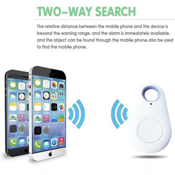 Mini Anti-lost Alarm Smart Tag GPS Tracker Трекер Ασύρματο συμβατό με Bluetooth 4.0 Tracker Child Bag Wallet Key Finder Pet