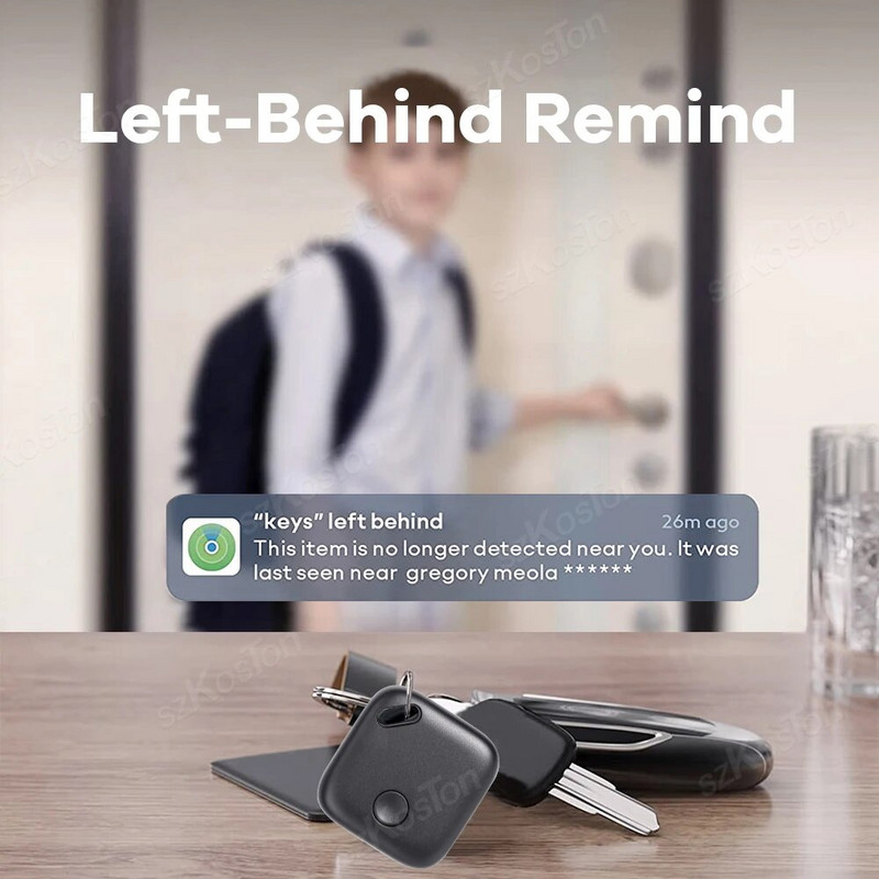 MFI iTag Compatibil cu Find My APP Bluetooth Tracker pentru IOS Tag Key Wallet Bike Finder Poziționare globală Localizator anti-pierdere