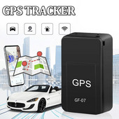 GF-07 Mini GPS nyomkövető pozícionáló valós idejű nyomkövető mágnes adszorpciós mini lokátor SIM-betétek Üzenet Háziállatok Elveszett