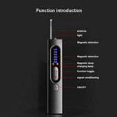 X13 Detektor kamere Anti-auto GPS Praćenje Praćenje bežičnog signala Hotelski Anti-špijunski detektor