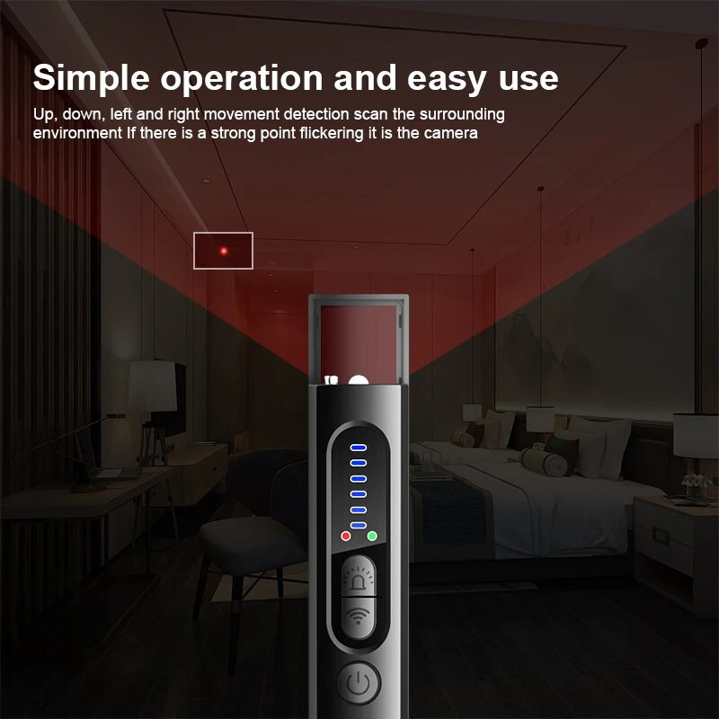 X13 Detektor kamere Anti-auto GPS Praćenje Praćenje bežičnog signala Hotelski Anti-špijunski detektor