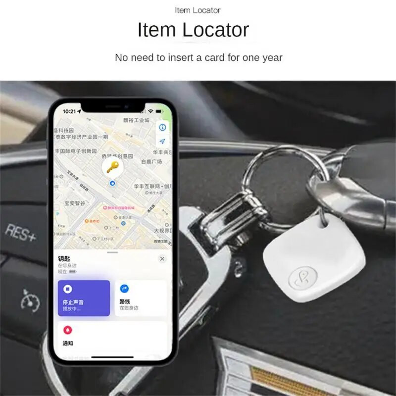 Pametni Bluetooth GPS uređaj za praćenje Prikladan za Apple AirTag Air Tag iTag lokator za praćenje kućni ljubimac djeca stari Novčanik Djeca