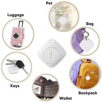 Για iPhone iPad MacBook Mini GPS Tracker Smart Tag για iOS Apple Find My APP Ηλικιωμένα παιδιά Pet Φορητός εντοπιστής κατά της απώλειας