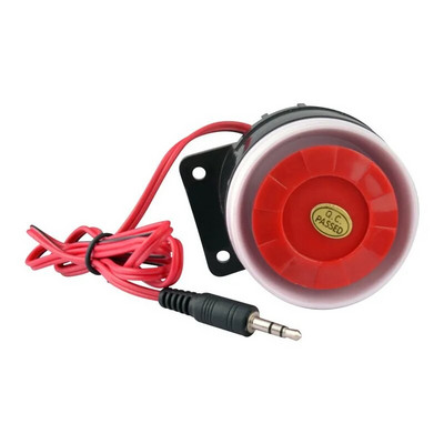 Alarma cu sirenă puternică de interior 120dB cu fir Alarma de securitate la domiciliu antifurt pentru lift de familie ATM DC 12V Material ABS