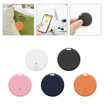 Mini Dog GPS Bluetooth 5.0 Tracker Round Anti-Lost Device Smart Finder Locator Παιδική τσάντα για κατοικίδια Αξεσουάρ παρακολούθησης πορτοφολιού