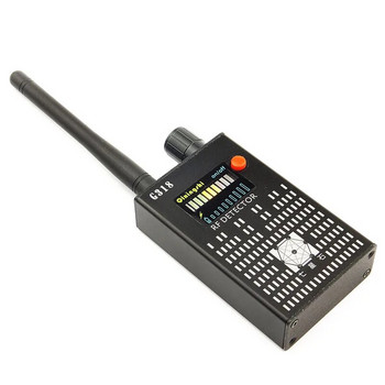 Най-добрият 1MHz-8000MHz детектор за безжичен сигнал Радиовълнова WiFi камера за намиране на бъгове RF детектори с пълен обхват G318