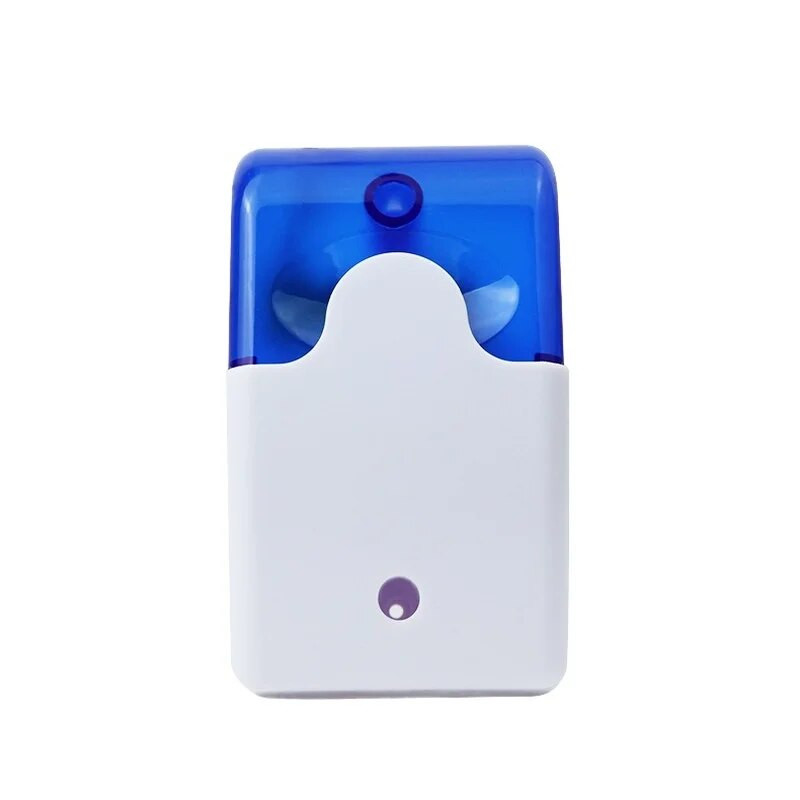 Μίνι Ενσύρματη Στροβοσκοπική Σειρήνα Εσωτερικού Κόκκινο Μπλε Σειρήνα Φλας Σειρήνα Ενσύρματη Σειρήνα Κατάλληλη για Σύστημα Συναγερμού Αντικλεπτικής Κατοικίας