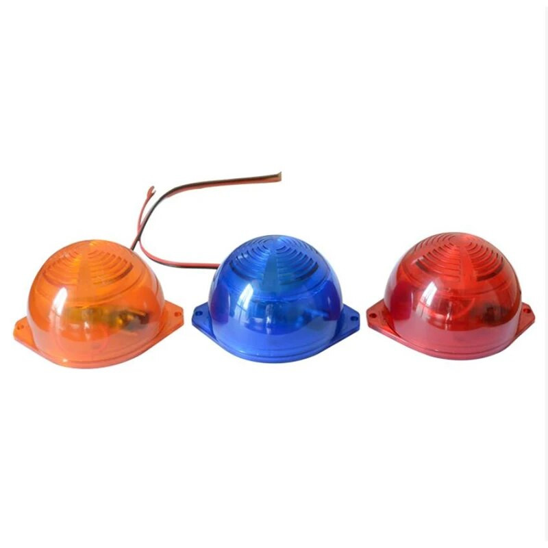 Häiresireen Strobe Light Välis LED-vilkuv lambi vilkur DC12V või DC24V toiteallikaga väravaavajale