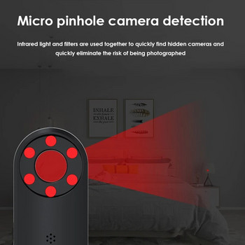 Αποτρέψτε την παρακολούθηση σήματος Camera Finder Φορητές κάμερες μίνι φακών Anti Candid Artifact Sensor Scanne Ak400 Scanner