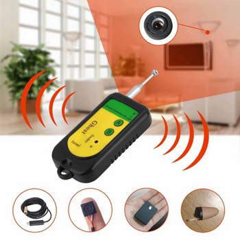 Φορητός Mini RF Συναγερμός Ασύρματος ανιχνευτής σήματος Ανιχνευτής Anti-Spy Camera Finder Συσκευή αισθητήρα φαντασμάτων Συσκευή ελέγχου ραδιοσυχνοτήτων