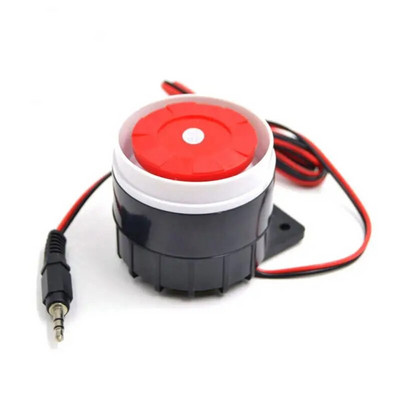 130db Mini claxon de alarmă sonoră cu fir pentru sistem de alarmă DC5v 9V 12V 20 buc./lot