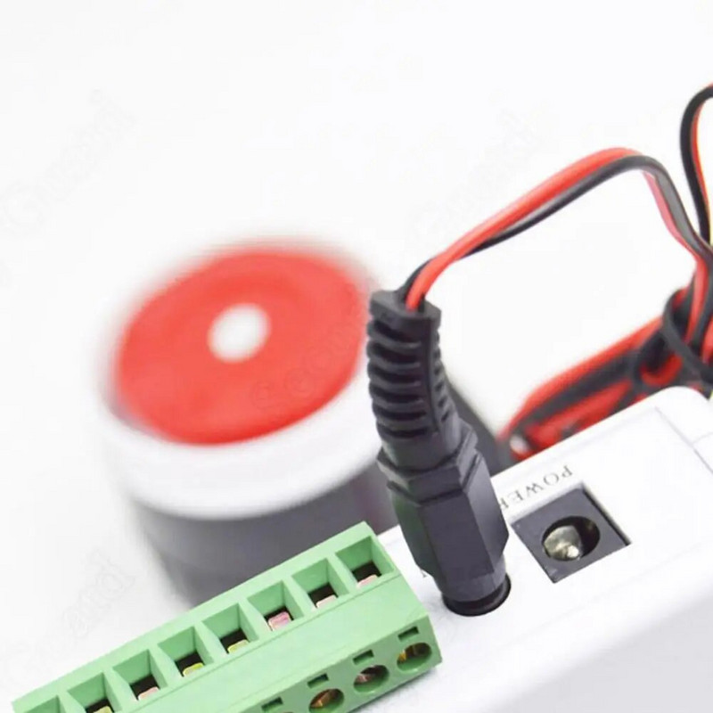 130db juhtmega miniheli alarmi sireeni sarv alarmsüsteemi jaoks DC5v 9V 12V 20 tükki/partii