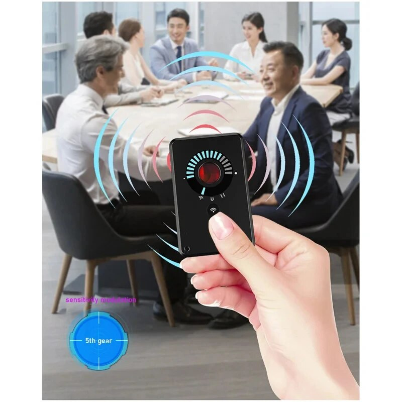 Paslėptos kameros detektorius, apsaugantis nuo šnipinėjimo, šnipinėjimo kameros pokalbių pasiklausymo įrenginys, klaidų detektorius, saugos ir apsaugos šnipinėjimo programėlės profesionalios