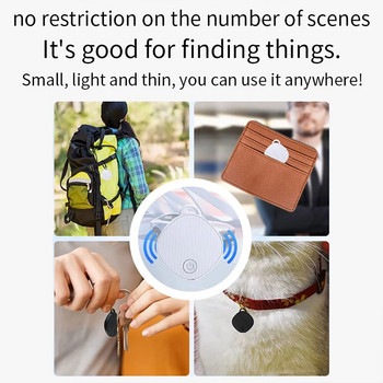 ITag Bluetooth GPS локатор Smart Tracker Anti-lost Device, подходящ за Findmy Pet Tracker IOS System Airtag Anti-Ioss Device