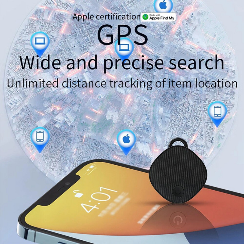 „ITag Bluetooth“ GPS lokatorius „Smart Tracker“ įrenginys, apsaugantis nuo praradimo, tinka „Findmy Pet Tracker IOS System Airtag Anti Ioss“ įrenginiui