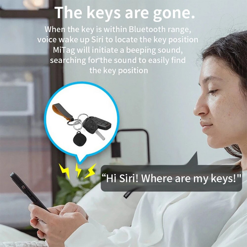 „ITag Bluetooth“ GPS lokatorius „Smart Tracker“ įrenginys, apsaugantis nuo praradimo, tinka „Findmy Pet Tracker IOS System Airtag Anti Ioss“ įrenginiui