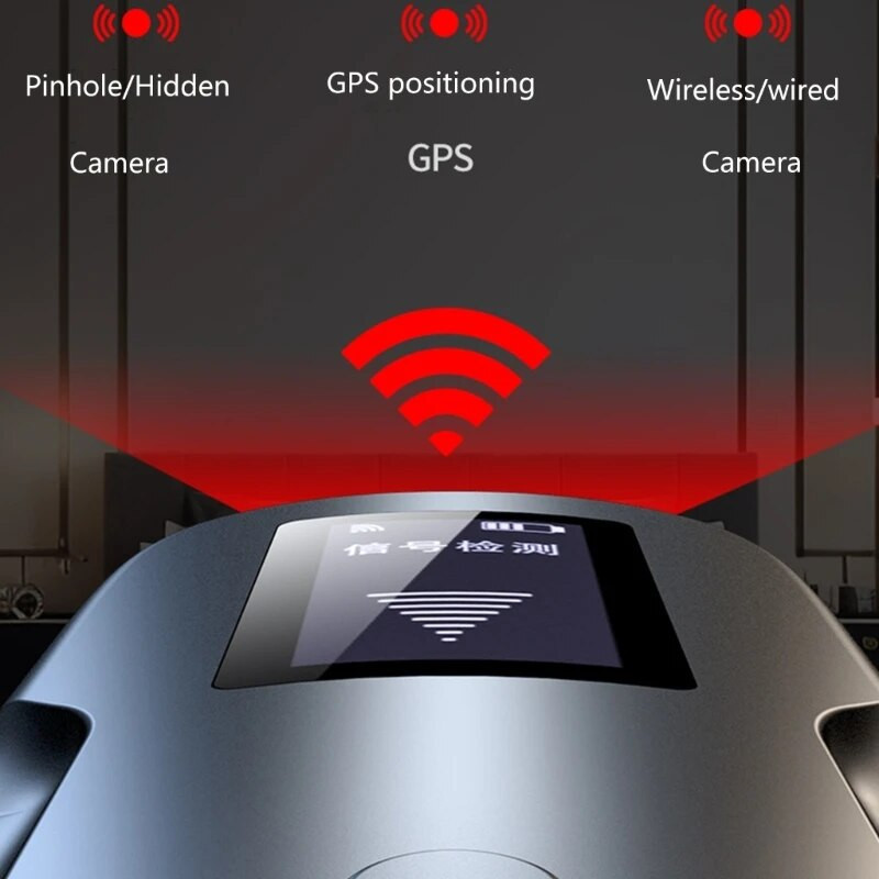 Antispys za skrivene kamere Detektor signala Finder Lokator Anti-monitoring Infracrveni Anti nadzor Anti Candid kamera