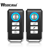 WSDCAM nuotolinio valdymo dviračio apsaugos signalizacija, nešiojamas metalinis motociklo jutiklis nuo vagystės