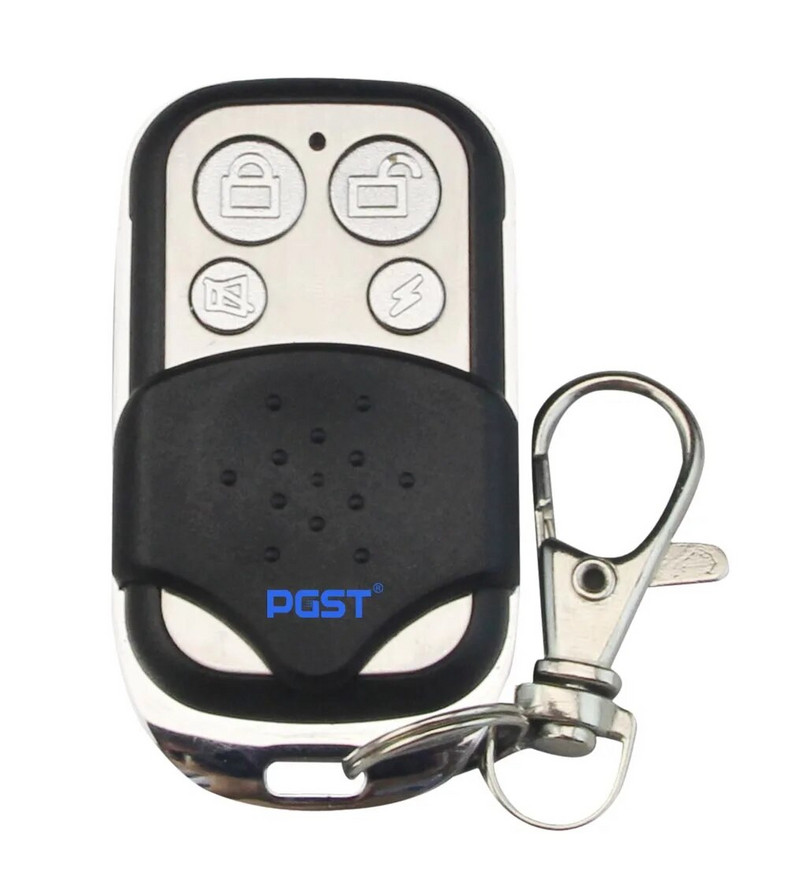 433Mhz belaidis nuotolinio valdymo pultelis, skirtas namų apsaugos signalizacijos sistemai įjungti ir išjungti