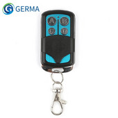 GERMA 433MHZ kopijavimo nuotolinio valdymo pultelis metalinis klonas nuotolinio valdymo pultas kopijavimo aparatas Fiksuotas mokymosi kodas programėlėms Automobilių namų garažo durys