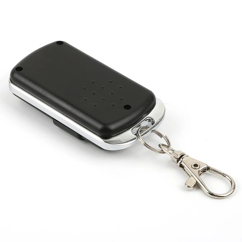 GERMA 433MHZ kopijavimo nuotolinio valdymo pultelis metalinis klonas nuotolinio valdymo pultas kopijavimo aparatas Fiksuotas mokymosi kodas programėlėms Automobilių namų garažo durys