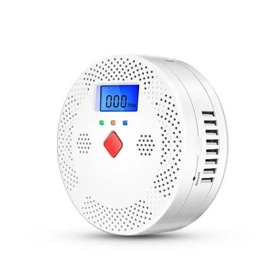 Tuya WiFi Pametni detektor ugljičnog monoksida Alarm 85dB Zvučno upozorenje LCD digitalni zaslon Sirena za trovanje CO u zatvorenom prostoru