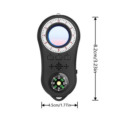 Detector de cameră semnal infraroșu Anti-Foot Viziune nocturnă pentru Hotel Hidden Finder infraroșu de călătorie Mini portabil Anti-Peeping