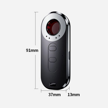 Φορητός ανιχνευτής μίνι κάμερας Anti-Candid Camera Detector Hotel Finder Cam With Alarm Anti-Candid Infrared Scanner AK400 Scanner