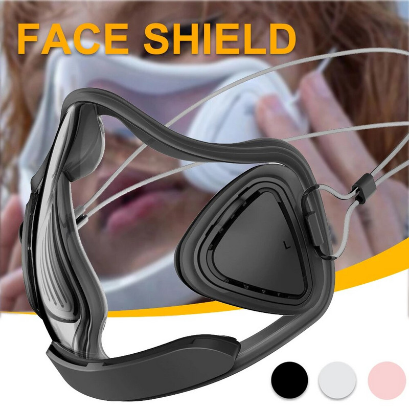 Прозрачни маски за защита Устойчив миещ се щит за лице Anti-pm2.5 Защитен видим език на устните Маска за лице Mascarillas