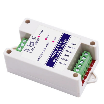 485 atkārtotājs fotoelektriskā izolācija rūpnieciskā RS485 centrmezgla 2 kanālu signāla pastiprinātājs pret traucējumiem zibens aizsardzība