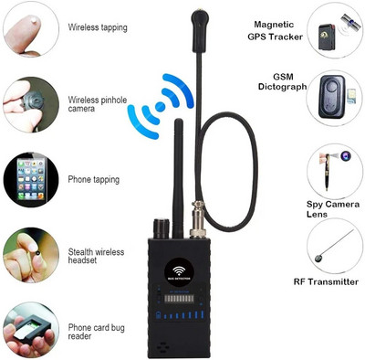 Tracker Detect Bežični proizvodi GPS Jaki magnetski lokator Detektor Anti-špijunska Anti-iskrena kamera GSM Rf Signa Detektor detekcije