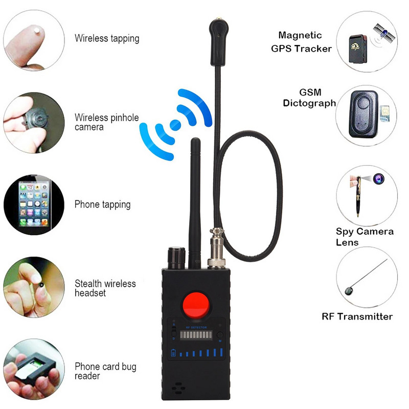 Tracker Detect Bežični proizvodi GPS Jaki magnetski lokator Detektor Anti-špijunska Anti-iskrena kamera GSM Rf Signa Detektor detekcije