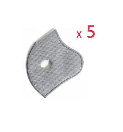 Zaštitna biciklistička PM2.5 maska protiv prašine s filtarskom pamučnom folijom i ventilima Maska protiv prašine s aktivnim ugljenom protiv alergije na pelud