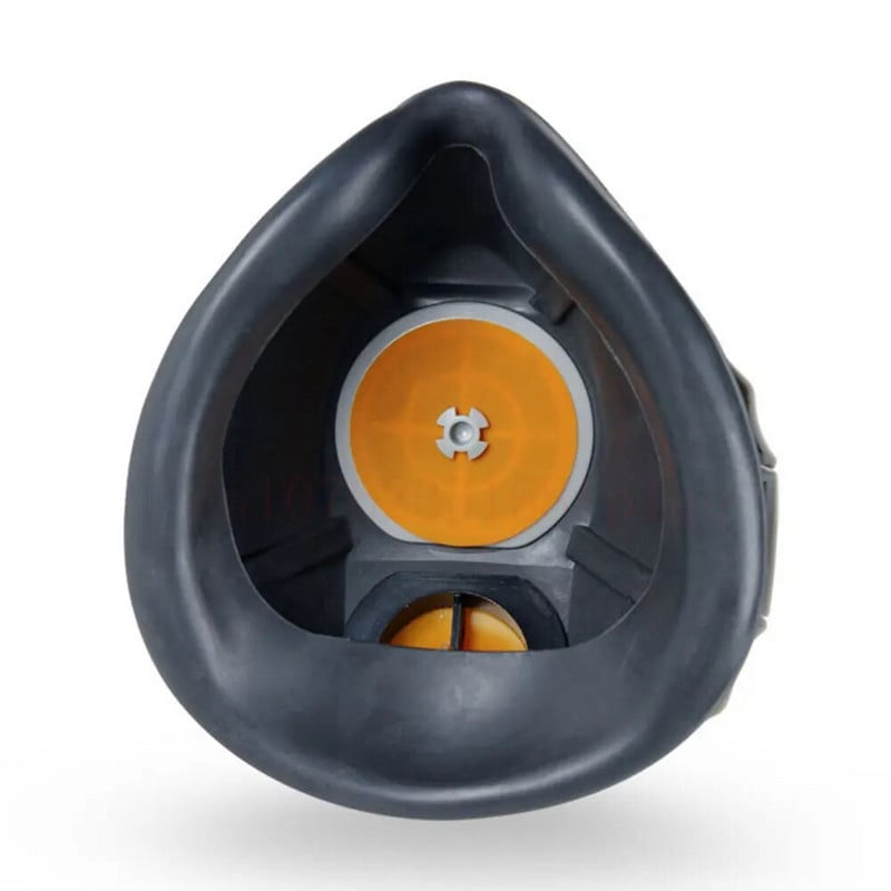 Dulkių kaukė + 20 vnt. Filtras Medvilninis respiratorius Pusei veido Dulkėms atspari kaukė Pramoninė statybinė Dulkių Rūko apsauga Dujų kaukė