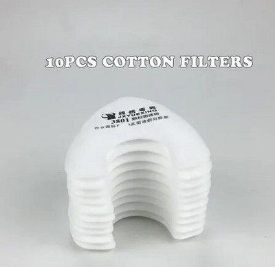 νέα Professional Dust Mask Dust Proof Respirator Rubber Work Safety Mask For Builder Carpenter Καθημερινή Προστασία από Θολότητα