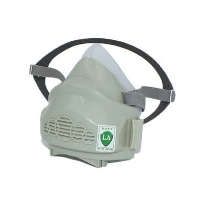 XYEHS Pusės veido dulkių kaukė respiratorius su dulkėms atspariu medvilnės filtru maistinio silikono veido apdangalas, skirtas „pasidaryk pats“ namuose švariam poliravimui